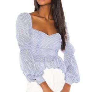 Song of style clara top SIZE SMALL
